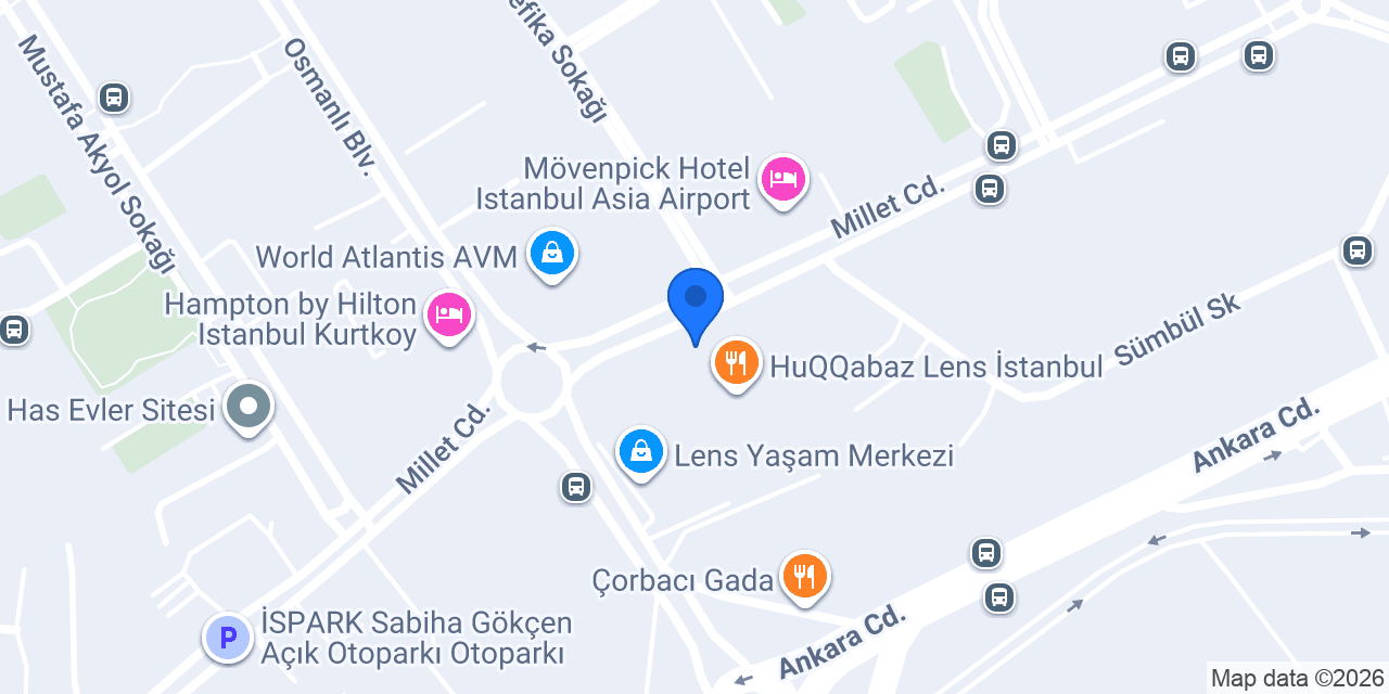 Helvacı Ali Lens konumu