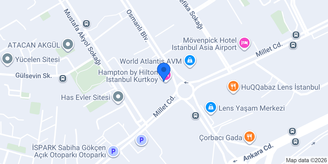 Shiva Spa Wellness Pendik konumu