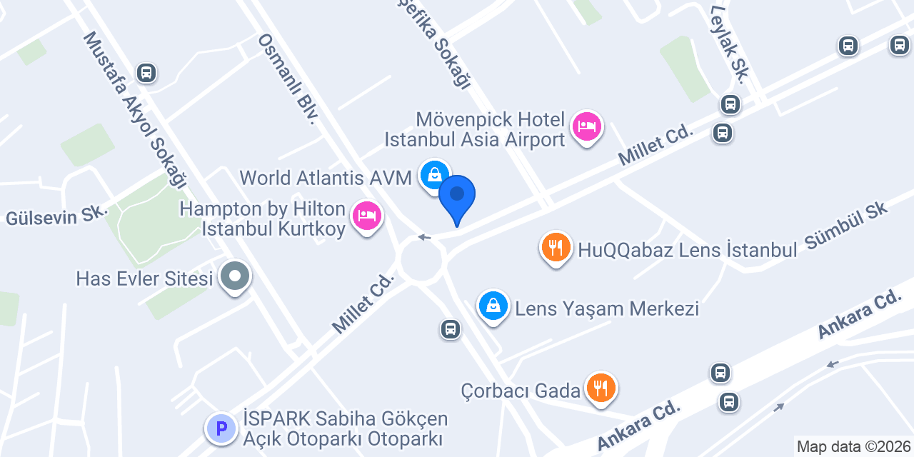 Kayseri Mutfağı World Atlantis Avm konumu
