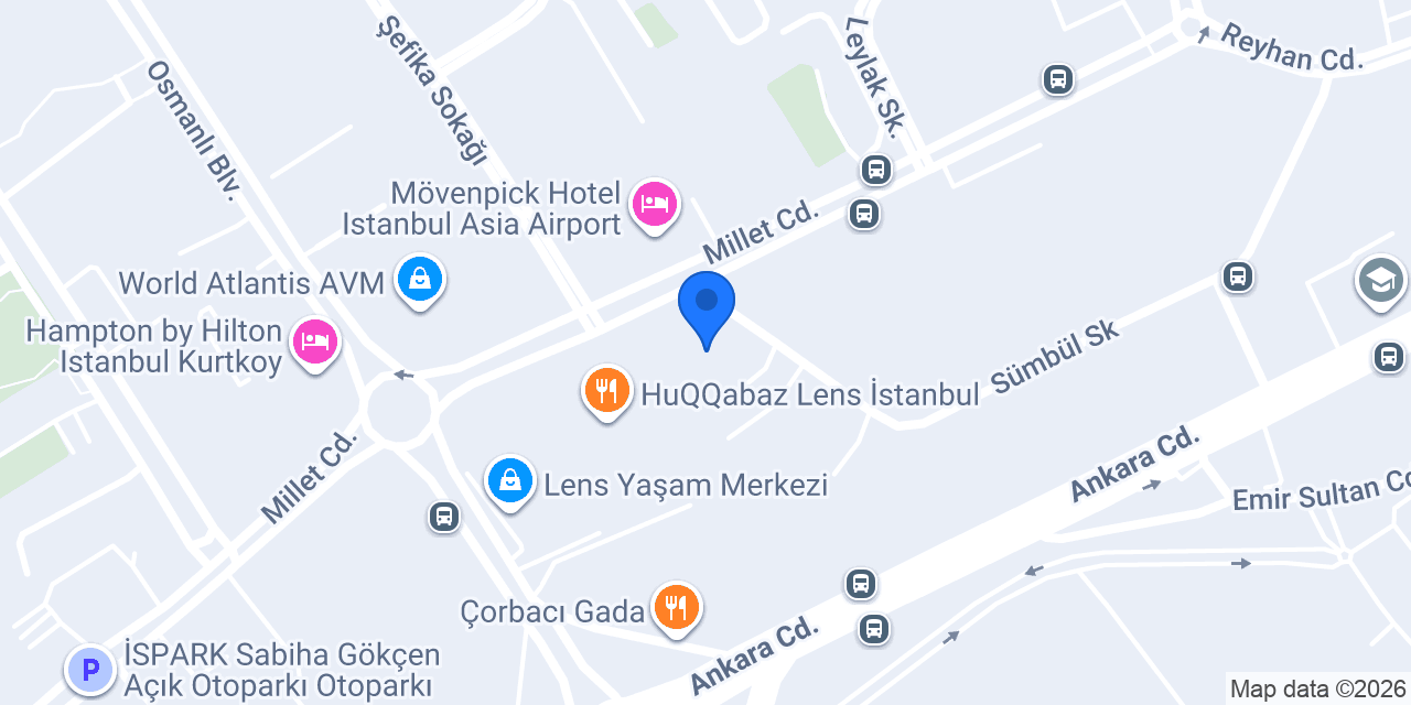 Kemp Turizm konumu
