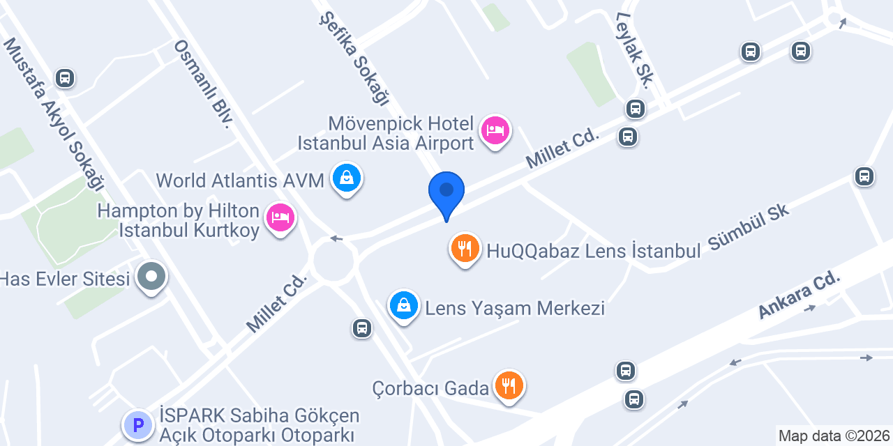 SEYAHAT ÇANTAM konumu