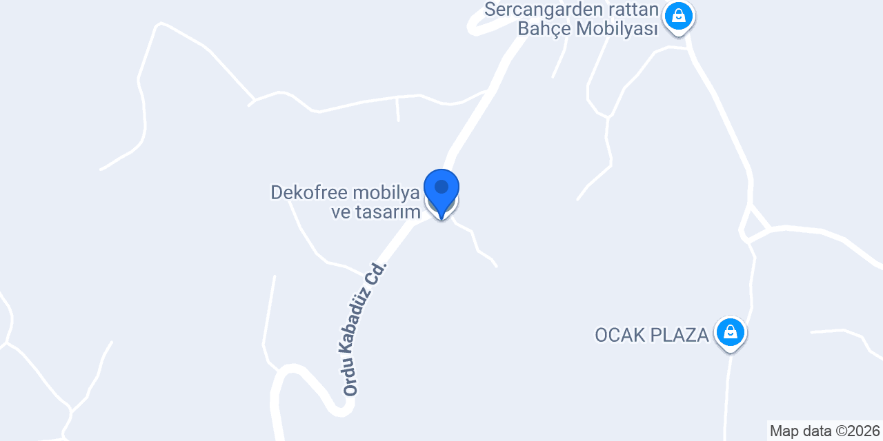 Dekofree mobilya ve tasarım konumu