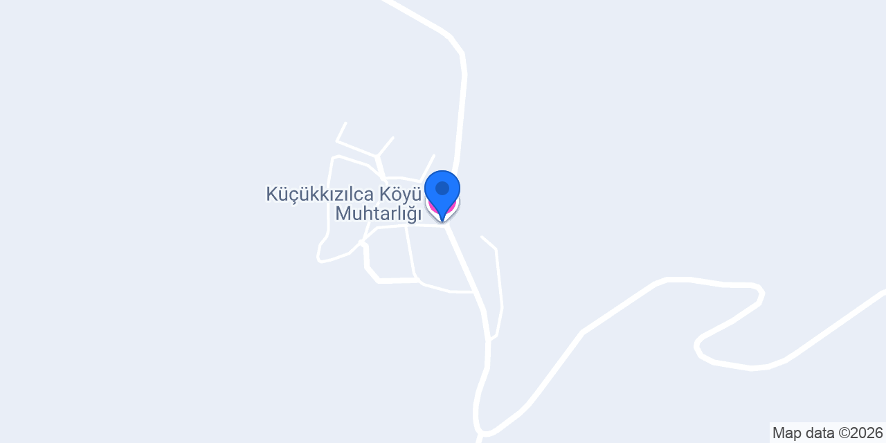 Küçükkızılca Köyü Muhtarlığı konumu