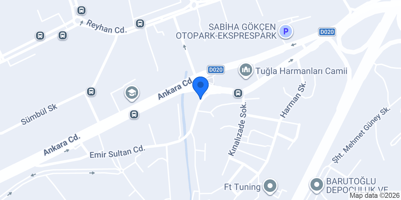 Harmandere Aile Sağlığı Merkezi konumu