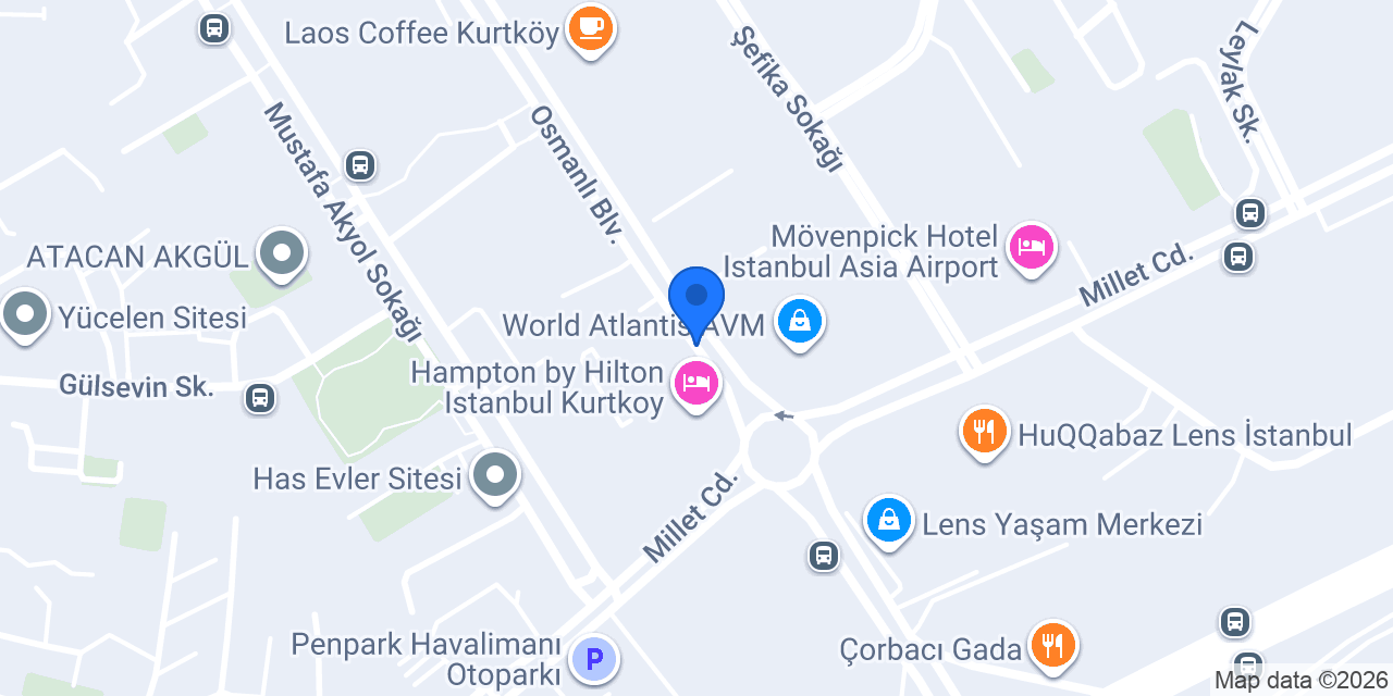 GOLD TEKEL KURTKÖY konumu