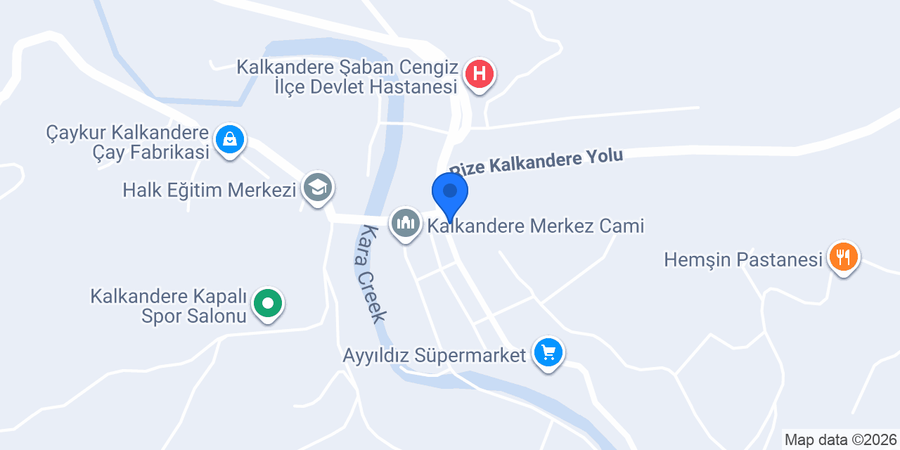 Şifa Eczanesi konumu