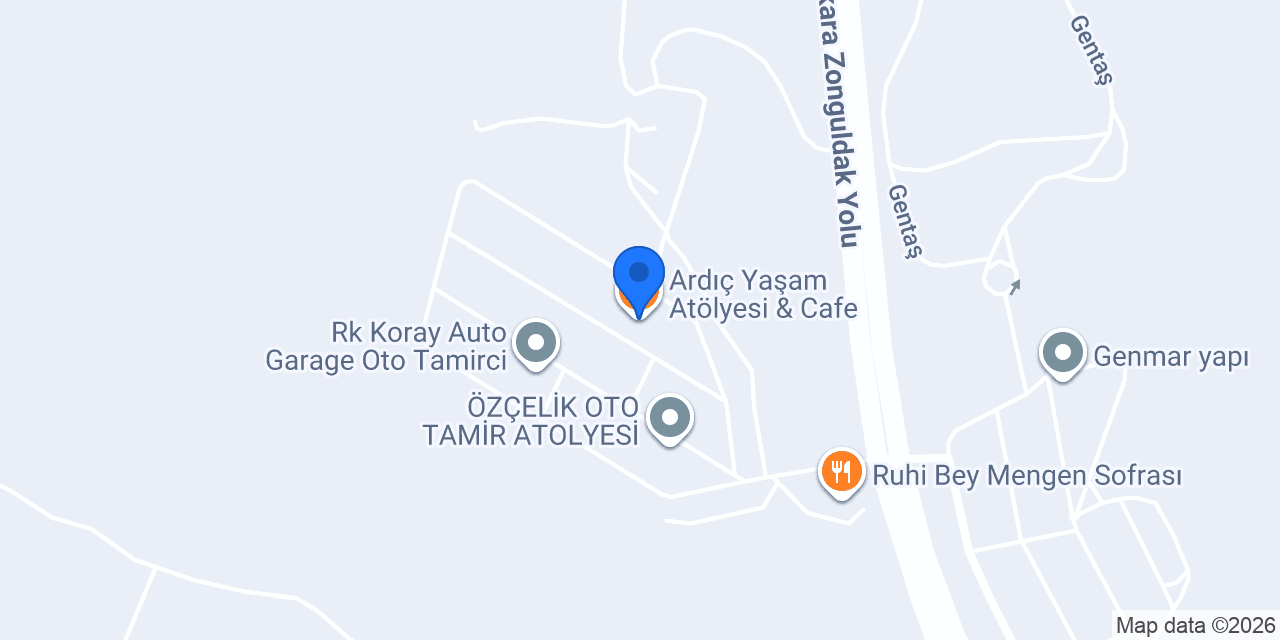 Ardıç Yaşam Atölyesi & Cafe konumu