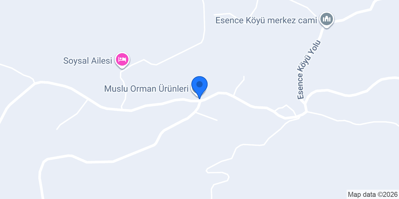 Muslu Orman Ürünleri konumu