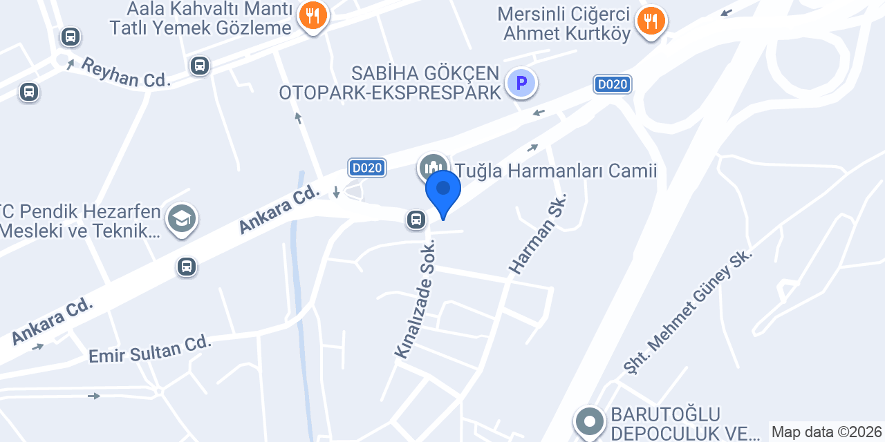 Beyoglu Kebap konumu