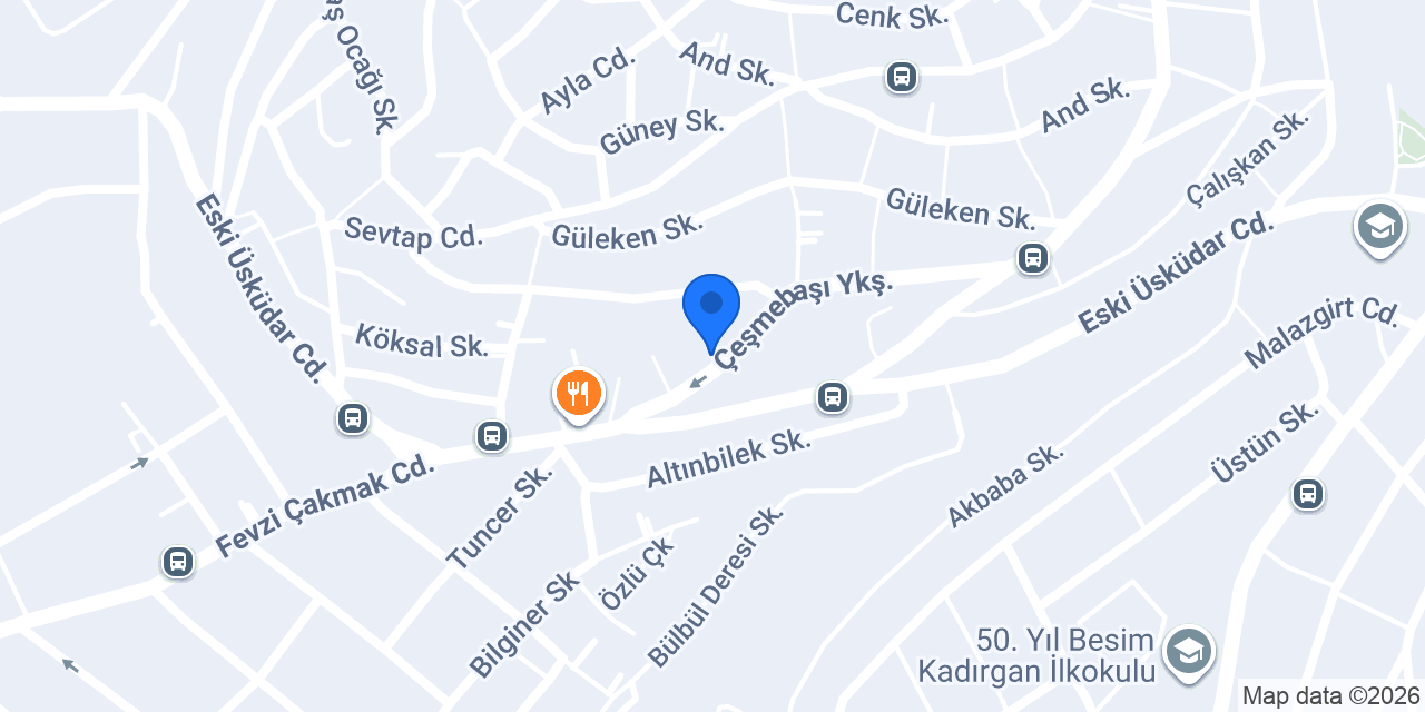 Kadıköy pilavcısı gülsuyu konumu