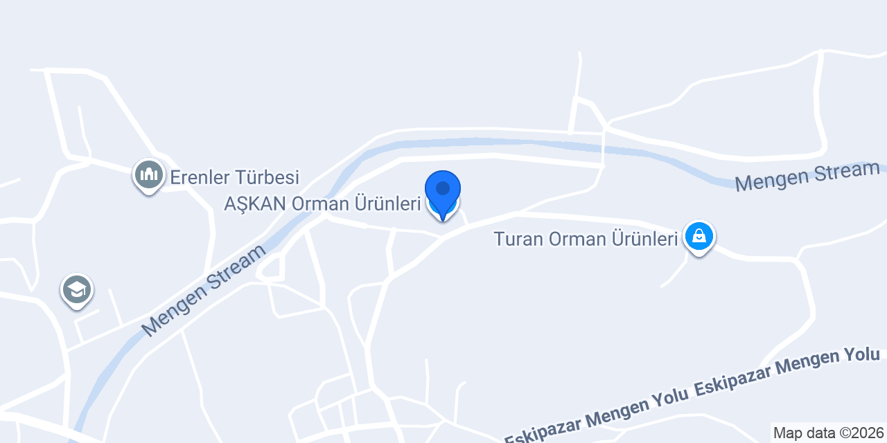 AŞKAN Orman Ürünleri konumu