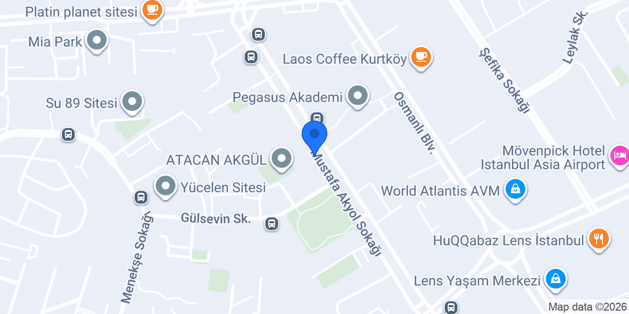 Met Elektrik Pendik konumu