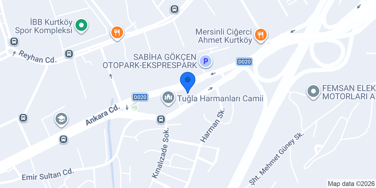 Ada Korkutlar Yemek konumu