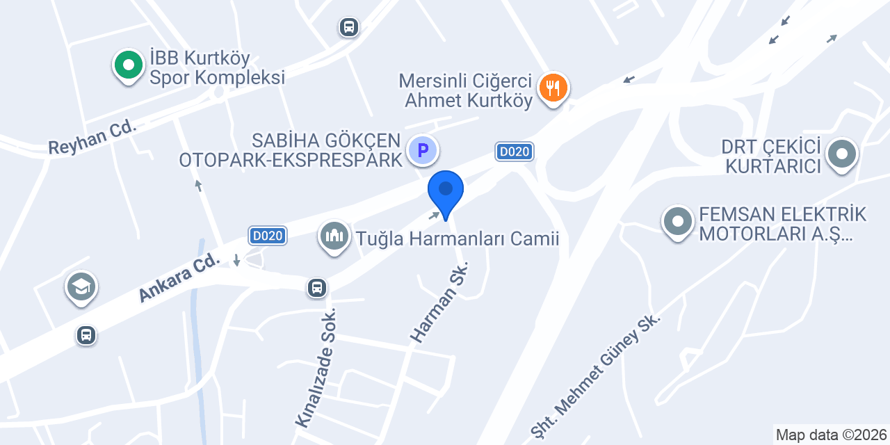 ATALAR Rent A Car konumu