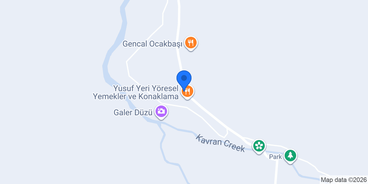 AYDER Kaşvaç SİNİ Sufrasi konumu