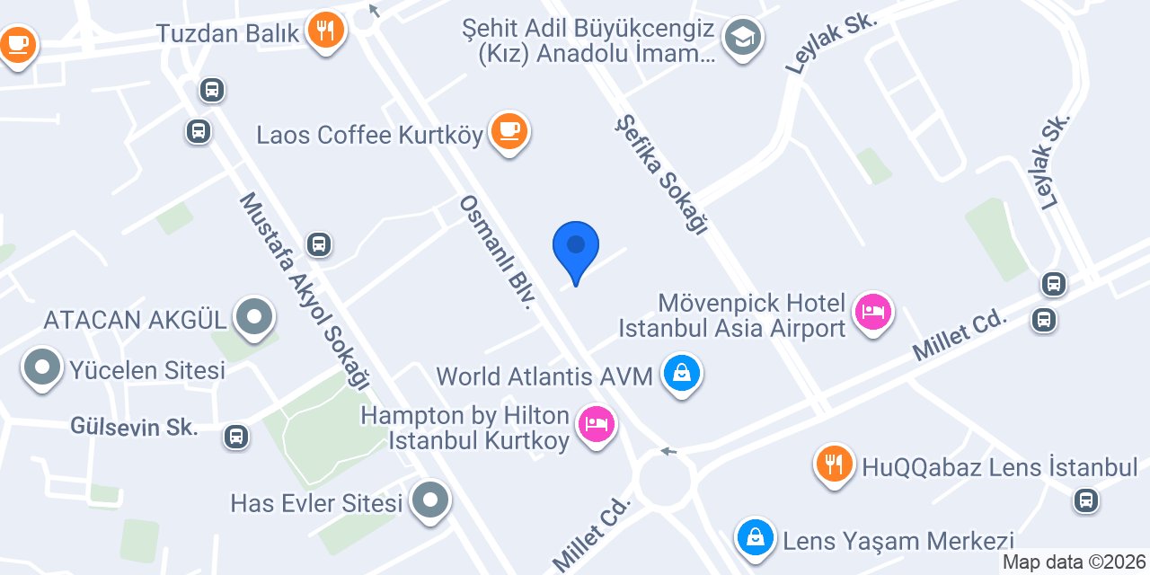 Gonca Deniz Pilates Stüdyo konumu