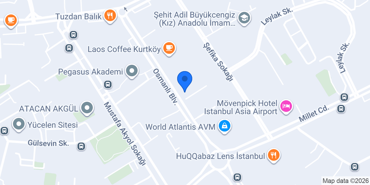 Penguen Kitabevi Kurtköy konumu