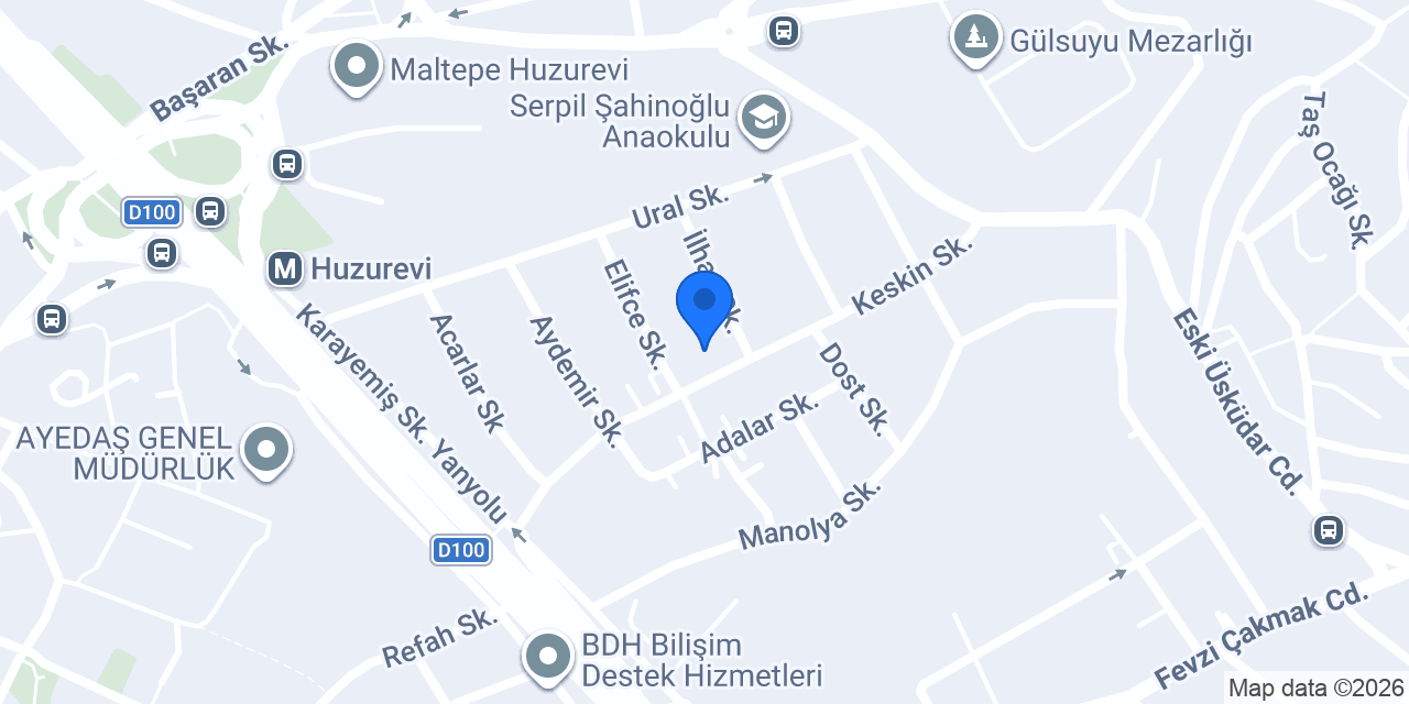 Üstün Çelik Kasa San. Ltd. Şti. konumu