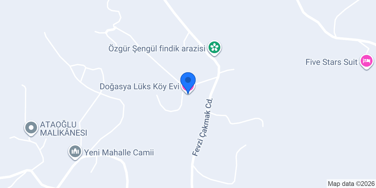 Doğasya Lüks Köy Evi konumu