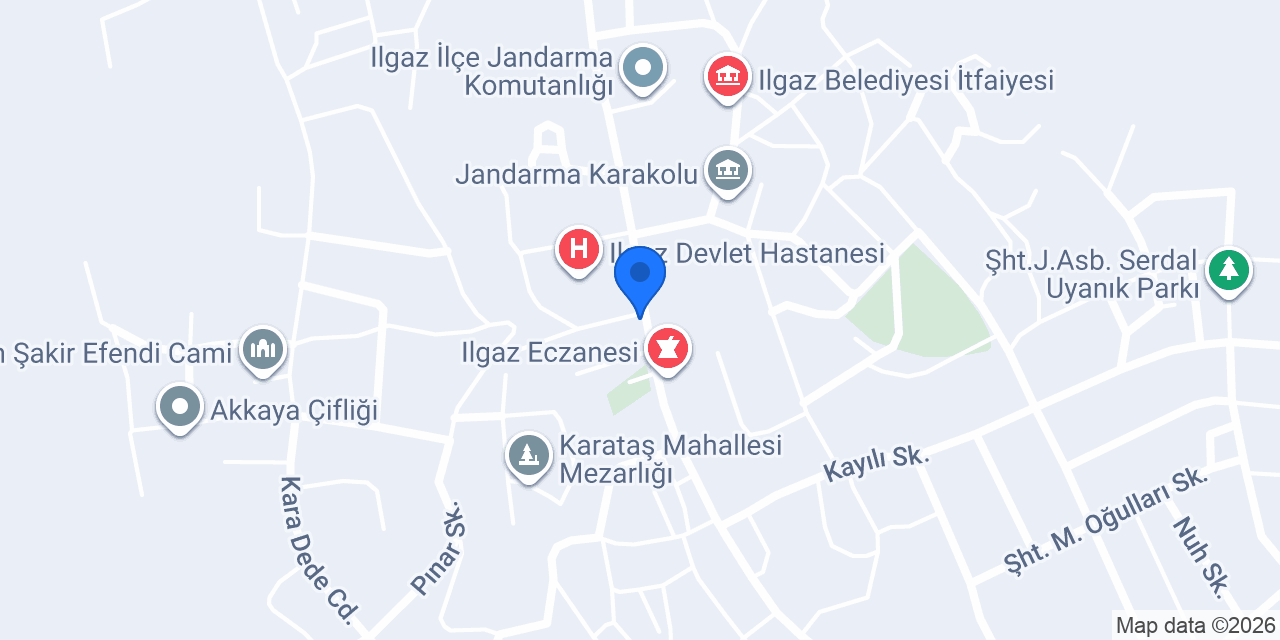 BESTE ECZANESİ konumu
