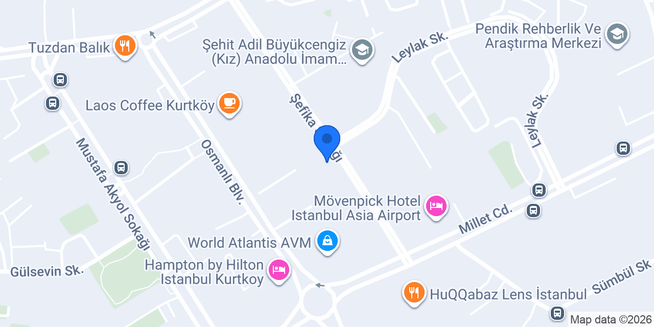 Kurtköy Boss Spa Masaj Salonu konumu