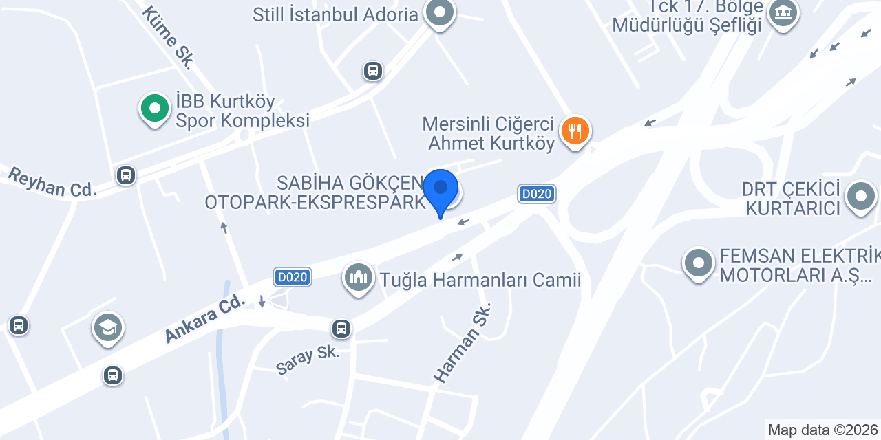 Held'T Car Rental konumu