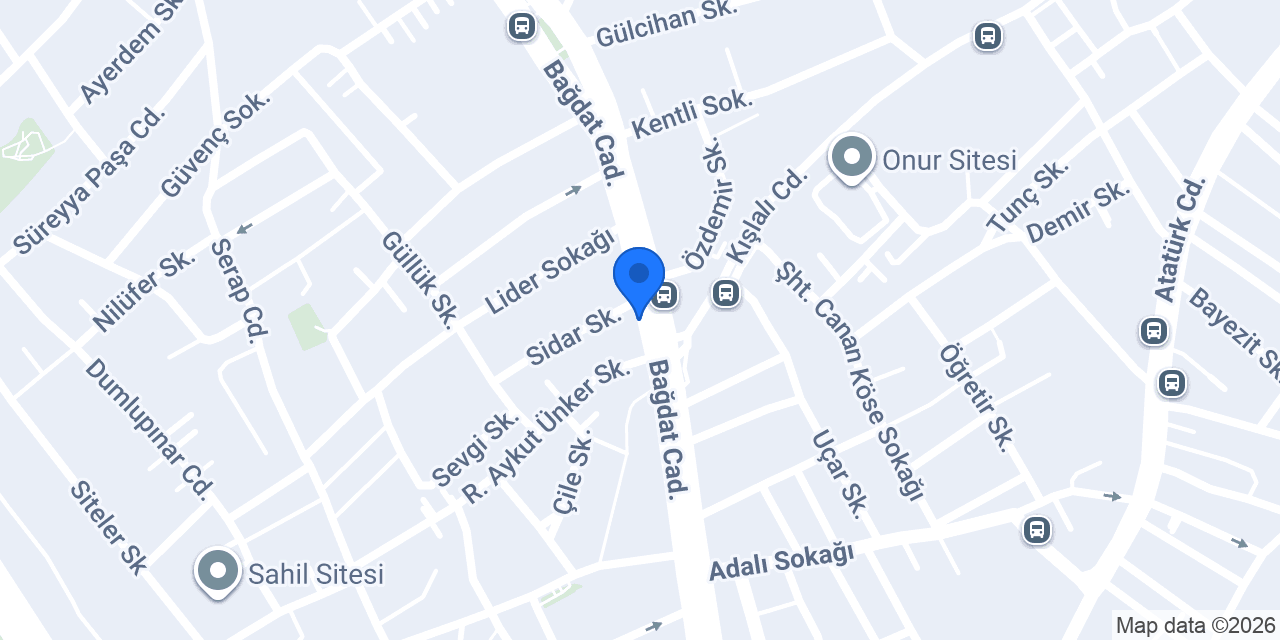 Diş Hekimi Sema Özçelik konumu