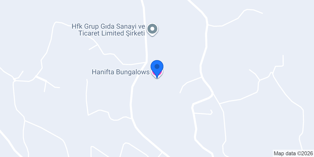 Hanifta Bungalows konumu