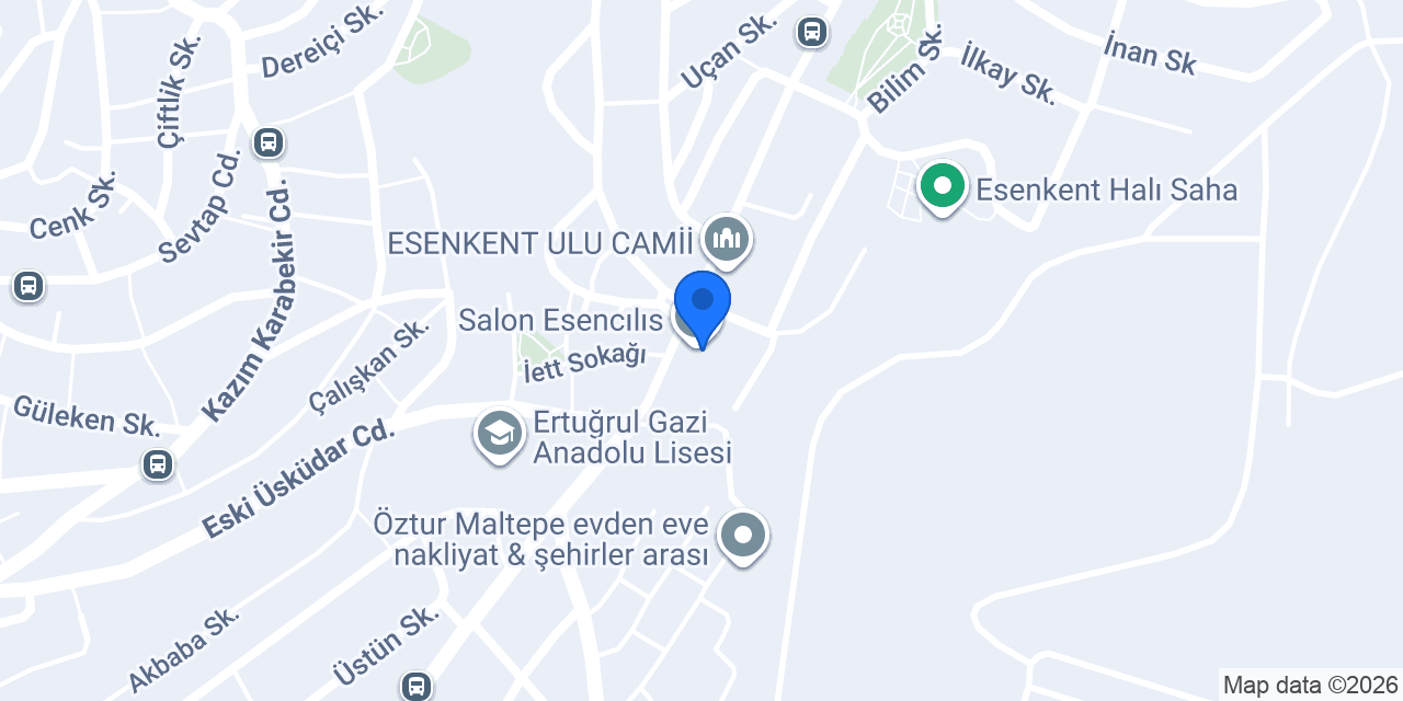 Salon Esencılıs konumu