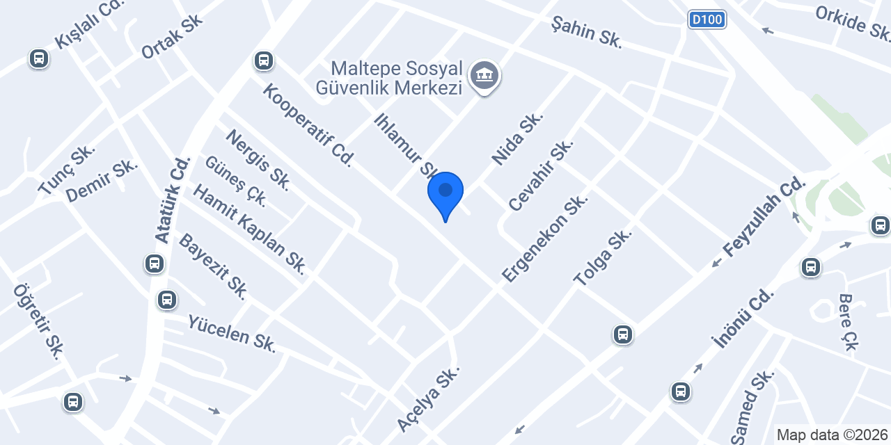 Cam Füzyon Atölyesi konumu