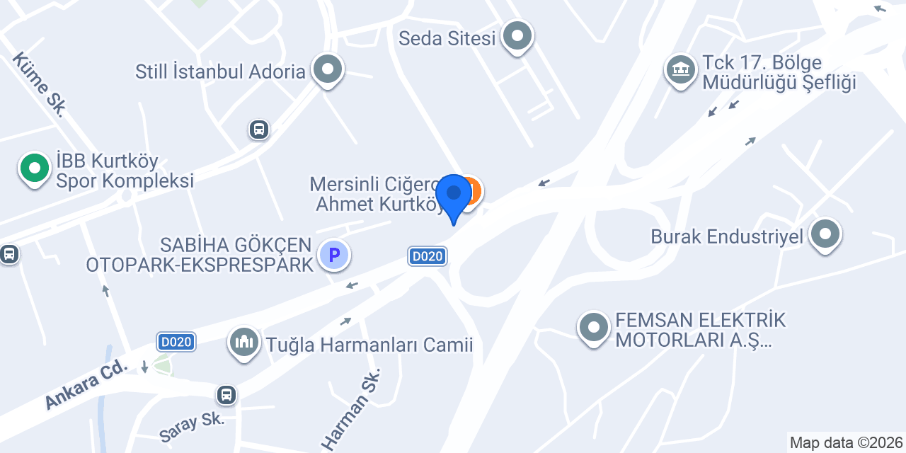 Coskun Kuaför konumu