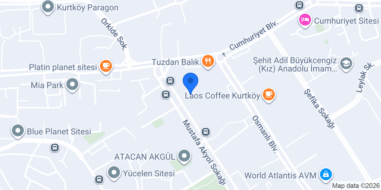 ÇAĞTUR TURİZM konumu