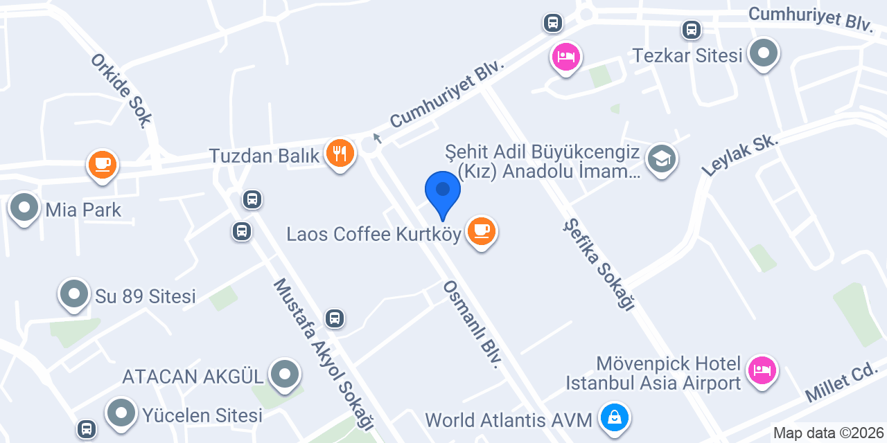 FitSoul EMS Studio Kurtköy konumu