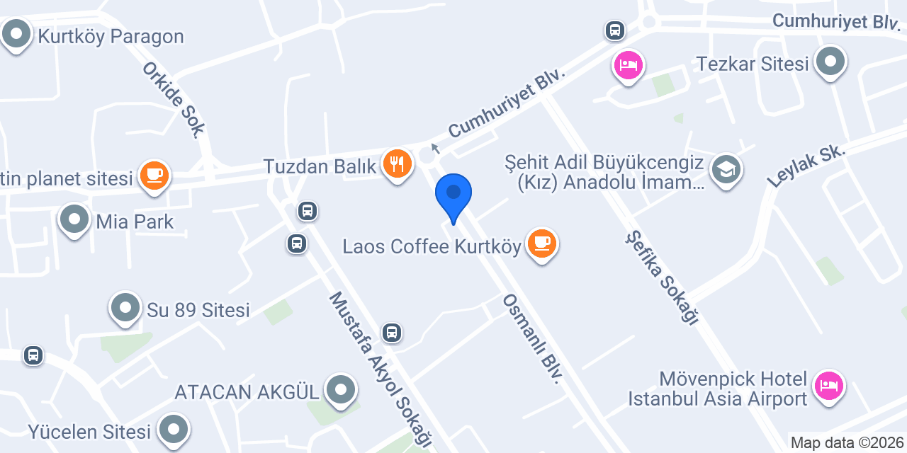 Zeytin Kurtköy (BALIK RESTORANI) konumu