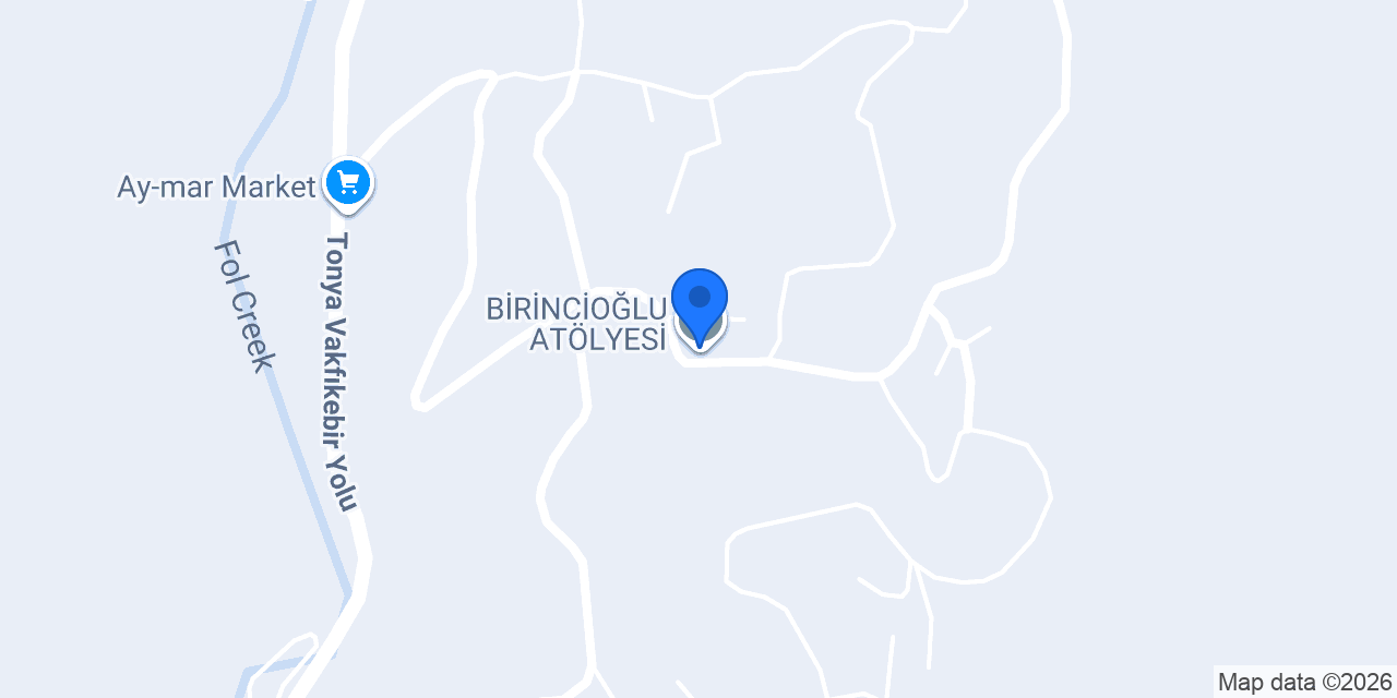 BİRİNCİOĞLU ATÖLYESİ konumu