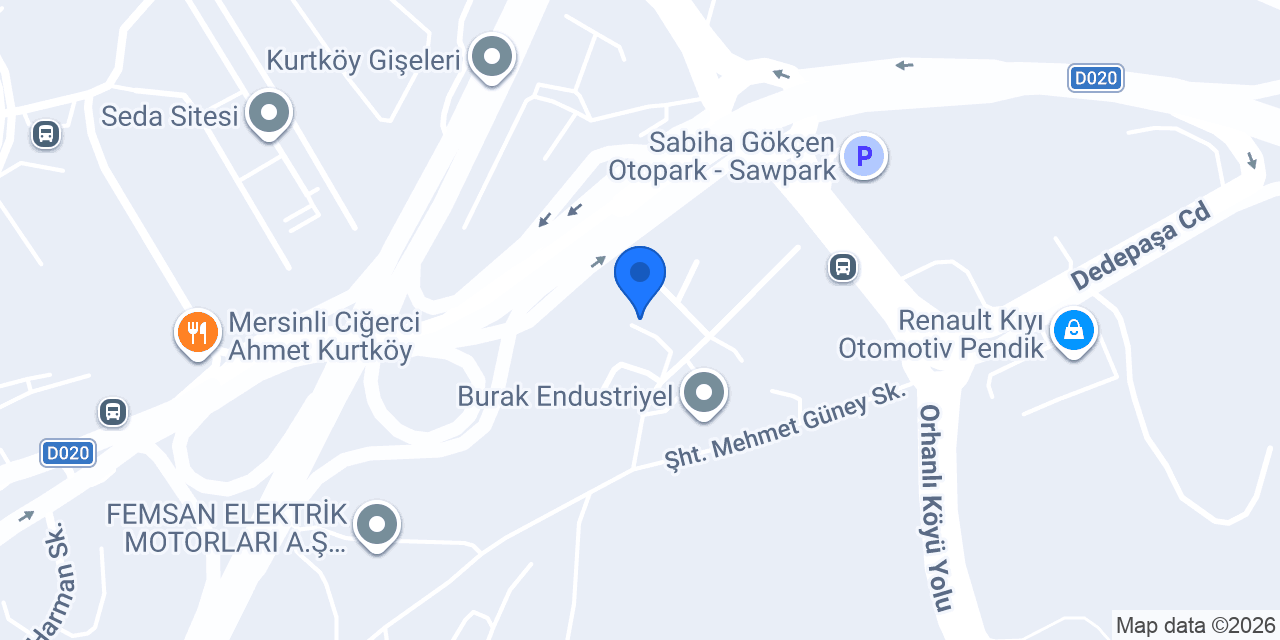 ALKUR KURTKÖY konumu