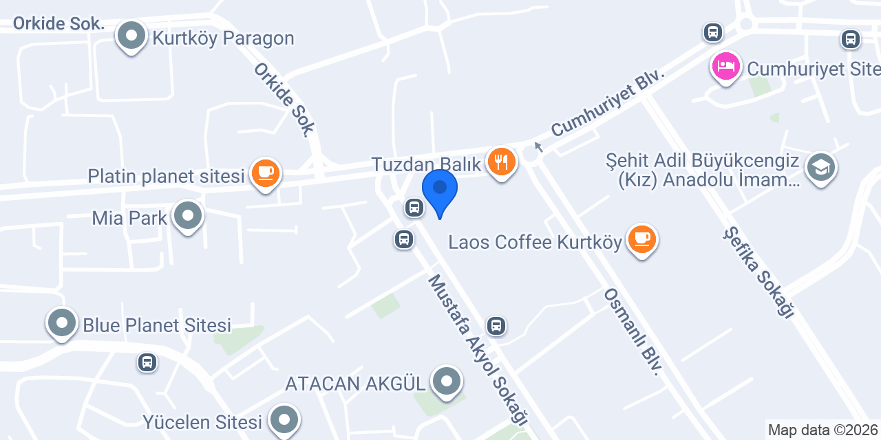 Mayada Veteriner Kliniği konumu