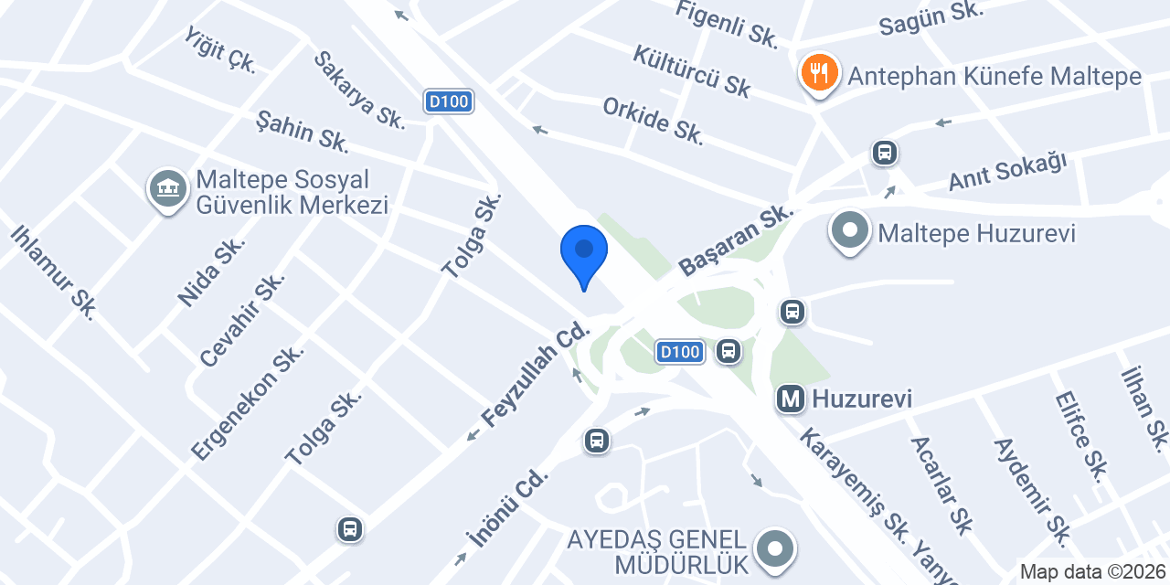 QNB Maltepe E5 Şubesi konumu