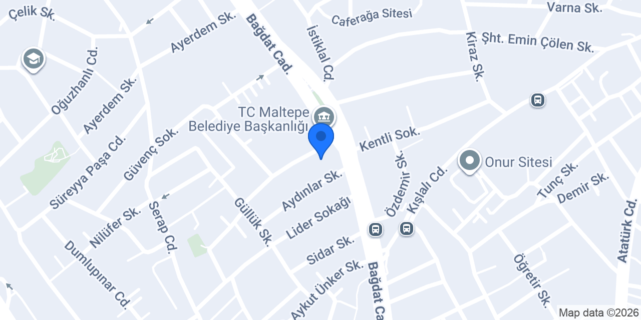 Akkuş Emlak Maltepe konumu