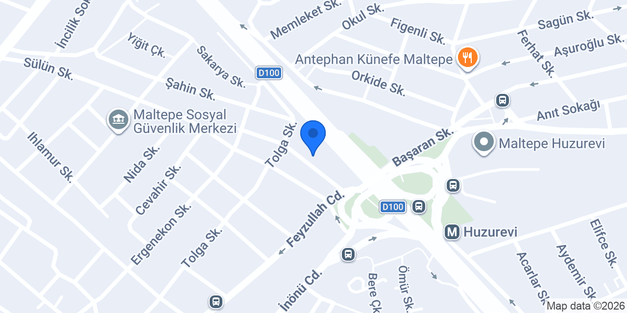 Monezza Maltepe Rezidans konumu