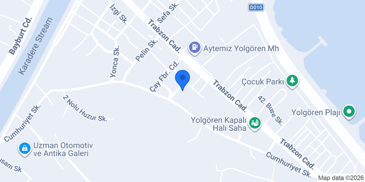 Yılmaz Çebi İlkokulu konumu