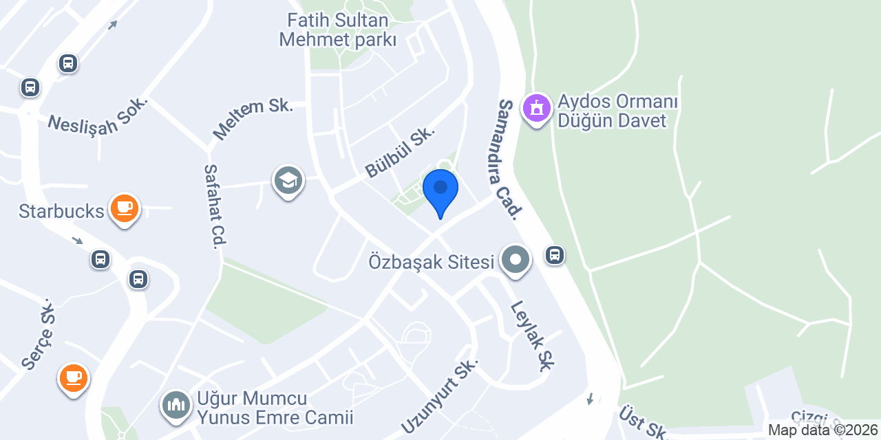 Ekmekçi fırın & pastane konumu
