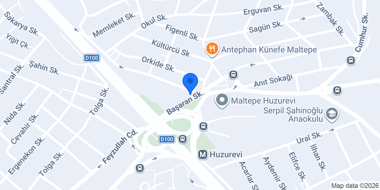 Koç Pastanesi konumu