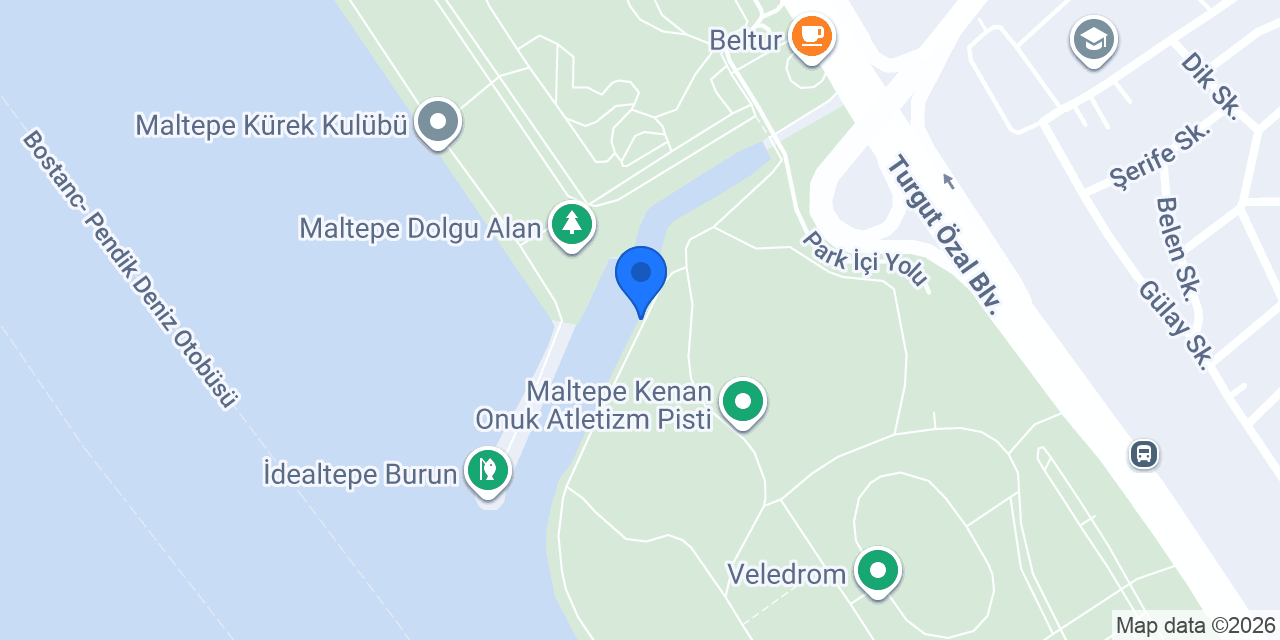 Yalı Kürek Kulübü konumu