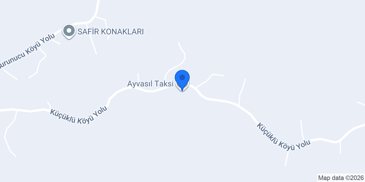Ayvasıl Taksi konumu