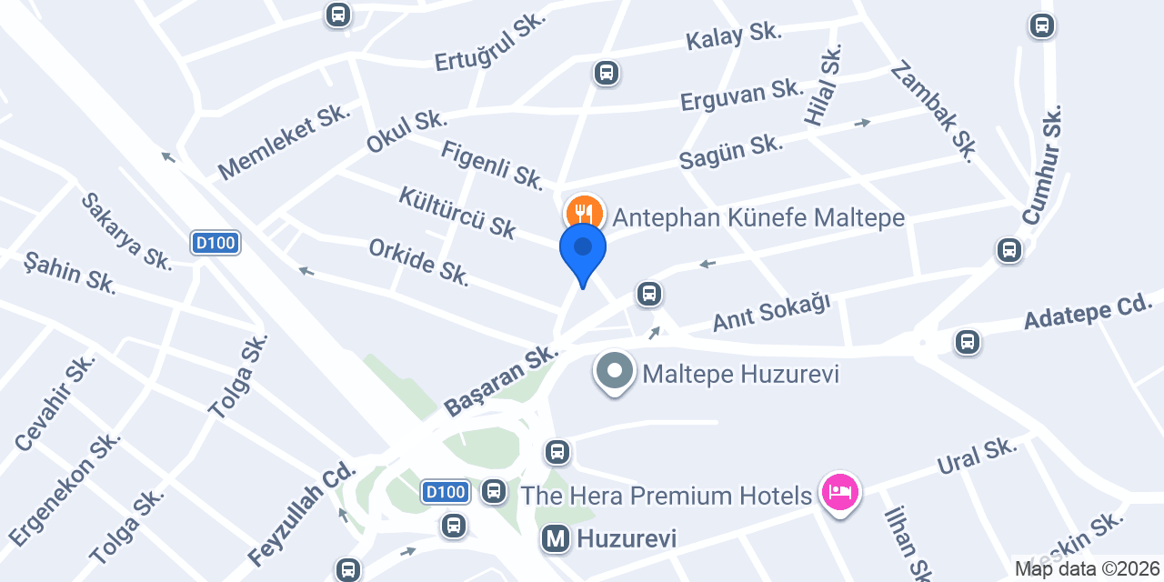 Oses Çiğ Köfte konumu