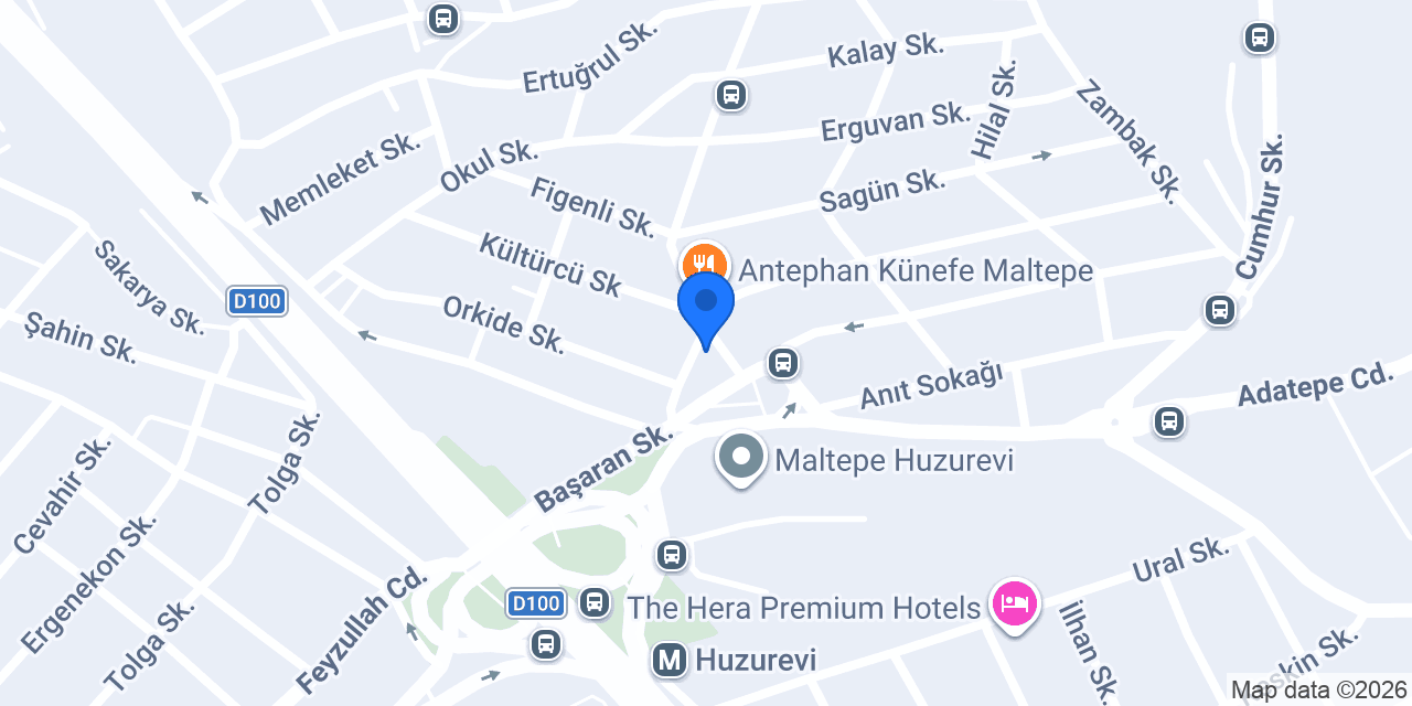 Damla Emlak konumu