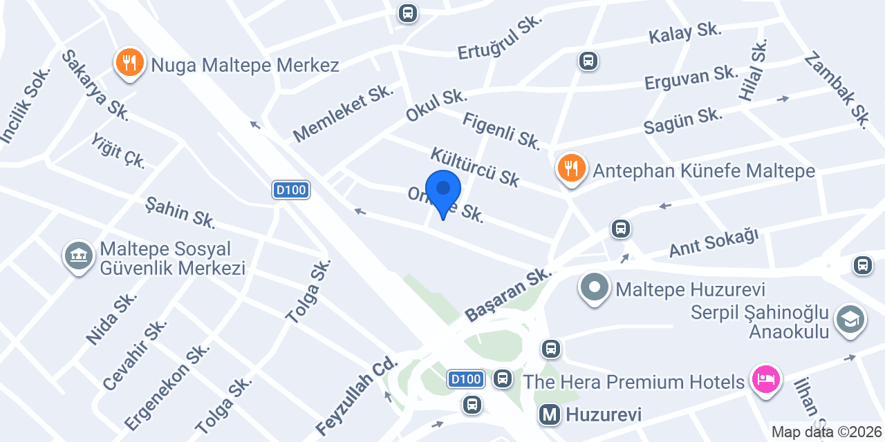 Haşimoğlu Otomotiv konumu