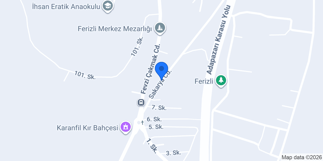 SAKARYA OLUK konumu