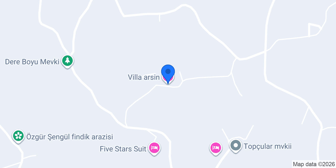 Villa arsin konumu
